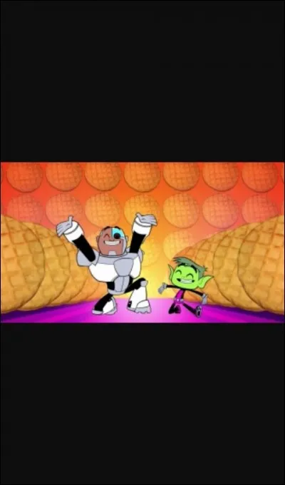 Dans " Gaufres " les Teen Titans sont contre leur ennemi, l'hypnotiseur. Comment Raven, Starfire et Robin finissent-ils par vaincre leur ennemi ?