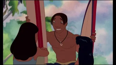Comment s'appelle le copain de la sur de Lilo dans "Lilo et Stitch" ?