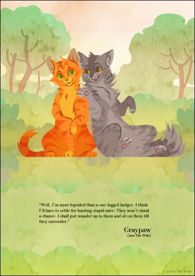 Nuage de Feu et Nuage Gris ont été fait guerriers sous quels noms ?