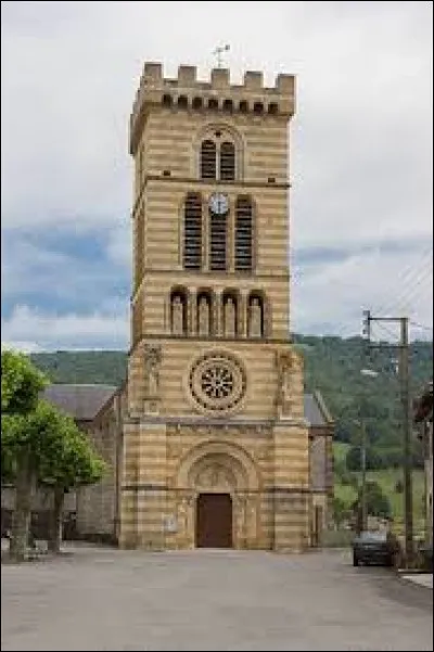 Voici l'&eacute;glise Saint-Martin de Roquefort-sur-Garonne. Commune d'Occitanie, elle se situe dans le d&eacute;partement ...