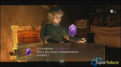 Quelle est la valeur du rubis dans la cave de Link ?