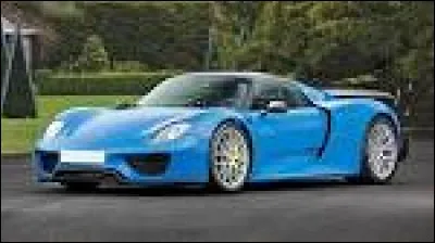 Comment se nomme cette Porsche ?