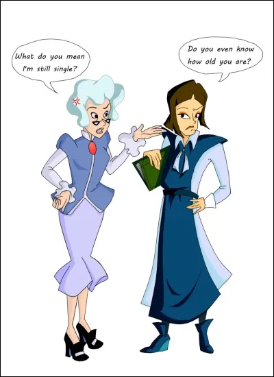 Comment s'appellent la directrice et la surveillante ?