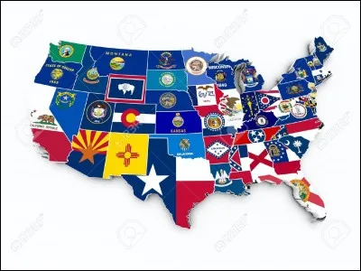 Lequel des ces états aimes-tu le moins ?