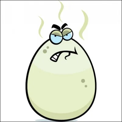 Adjectif qui signifie "qui a une odeur, un goût d'uf pourri"