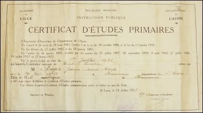 En France, en quelle année le Certificat d'Etudes Primaires a-t-il été supprimé ?