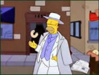 Quelle saga Homer parodie-t-il ?