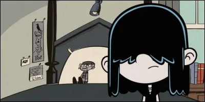 Laquelle des filles Loud a tendance a faire peur aux autres membres de la famille ?