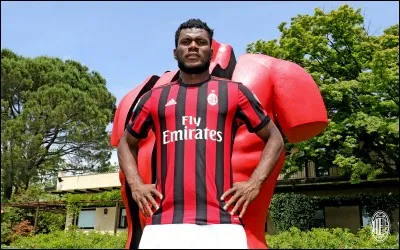 Quel est le numéro de dossard de l'Ivoirien Franck Kessié ?