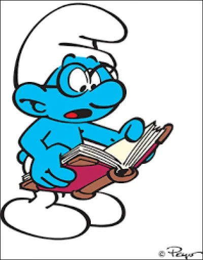 Quel célèbre dessinateur belge est le géniteur du Schtroumpf à lunettes ?