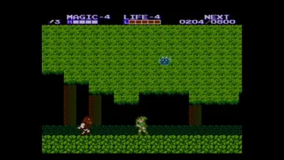Quel est ce Zelda, sorti sur NES, qui propose une vue de côté ?