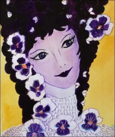 Fait la belote avec sa dame.