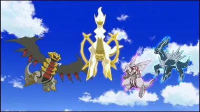 Quel est le Pokémon légendaire de Pokémon diamant ?