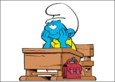 Voici un Schtroumpf très passionné par la leçon de sciences naturelles.
- Peux-tu me dire, petit Schtroumpf, sous quel nom est plus connue la salsepareille en Europe ?