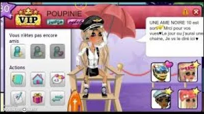 Quel est le niveau de POUPINIE ?