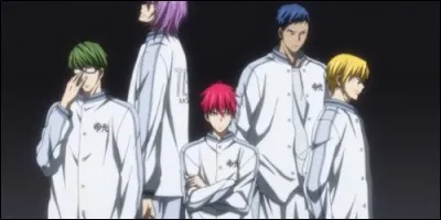 La Génération Miracle fait partie du manga :