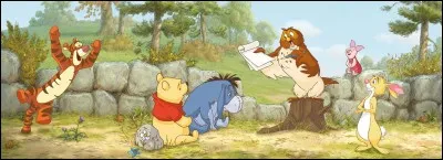 Winnie l'ourson suit un cours de sciences naturelles. 
- Winnie, peux-tu me dire comment se nomme le mâle de l'abeille ?