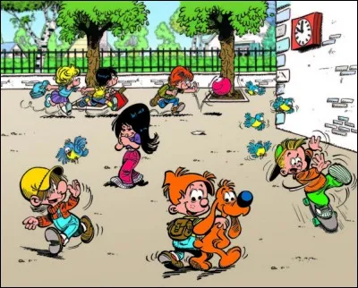 Boule et Bill , eux, adorent la poésie.
- Boule, de quoi est composé un sonnet ?