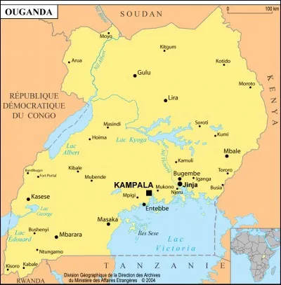 Quel est le drapeau de l'Ouganda ?