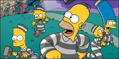 Lequel de ces enfants n'est pas un Simpson ?