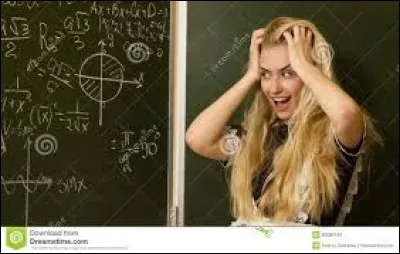 Dans cette classe de terminale S, les filles ont un fâcheux problème de maths.