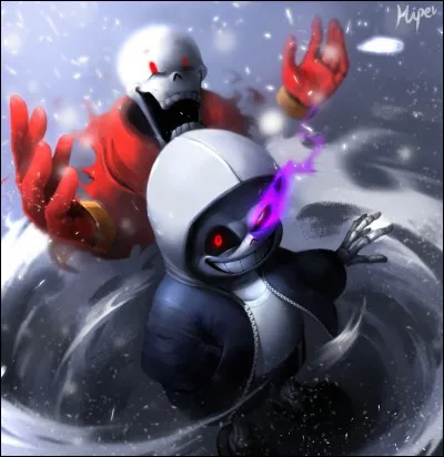 Dans quel AU Papyrus est-il mort à cause de Sans ?