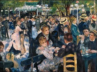 A qui doit-on cette toile intitulée "Bal du Moulin de la Galette" ?
