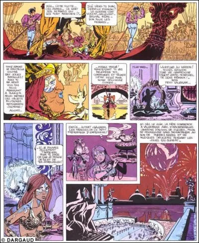 Dans quel album retrouve-t-on la planète Zahir à la course folle dans l'espace ?