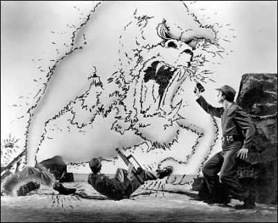 Ce monstre très puissant et effrayant (il s'agit d'un effet spécial ici représenté crayonné), est né de la civilisation des Krells ! Sur quelle planète vit-il ?