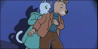 Dans la bande dessinée "Théo Toutou", comment se prénomme son admiratrice ?