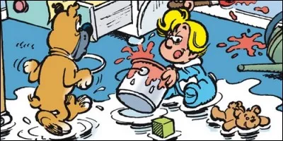 Quel est le mot le plus utilisé par Toupet dans la bande dessinée éponyme ?