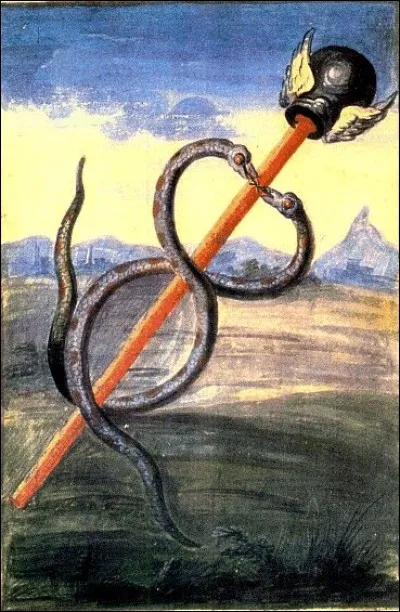 À quel Dieu grec des messagers appartient ce caducée ?