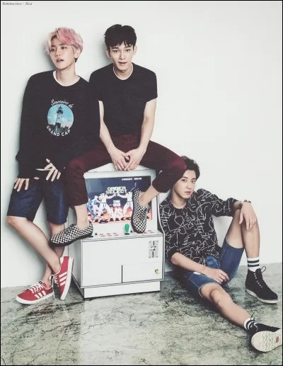 Avec qui Chanyeol partage-t-il sa chambre dans le groupe EXO ?