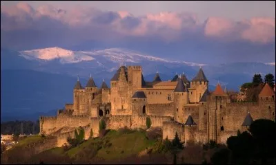 Cette ville du sud de la France possède un ensemble médiéval unique en Europe de par sa taille et son état de conservation. La cité est ceinturée de deux rangées de remparts et possède un château, et la basilique Saint-Nazaire. Quelle est cette ville ?