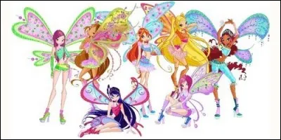 Bloom, Stella, Flora, Layla, Roxy, Musa et Tecna sont les Winx Club.