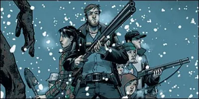 La bande dessinée "Walking Dead", parle de :