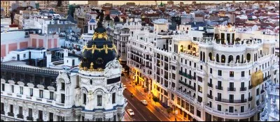 La capitale de l'Espagne est :