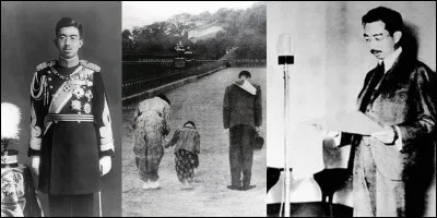 Cette citation, prononcée sous la forme archaïque, annonce la fin d'une horreur qui a duré 6 ans et un jour. Quelques jours plus tard, la fin de cette horreur sera signée sur un cuirassé.
« C'est en conformité avec les décrets du temps et du sort que nous avons résolu d'ouvrir la voie à une ère de paix grandiose ».
Qui est cette personne ?