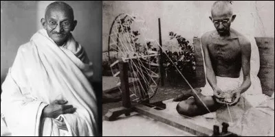 Voilà une leçon de vie ! C'est un avocat qui deviendra un important guide spirituel pour son pays, il nous a dit : 
« Vis comme si tu devais mourir demain. Apprends comme si tu devais vivre toujours ».
Qui est ce personnage ?