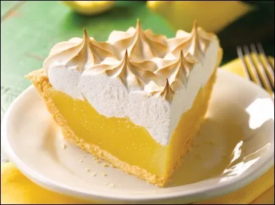 Qu'est-ce qui complète cette célèbre tarte au citron ?
