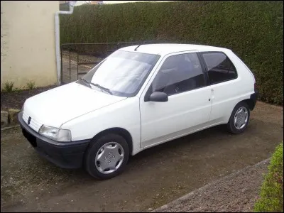 En quelle année fut lancée la 106 ?