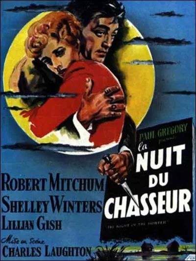 Qu'est-il écrit sur les doigts de la main gauche de Robert Mitchum dans le film de Charles Laughton « La Nuit du chasseur » ?