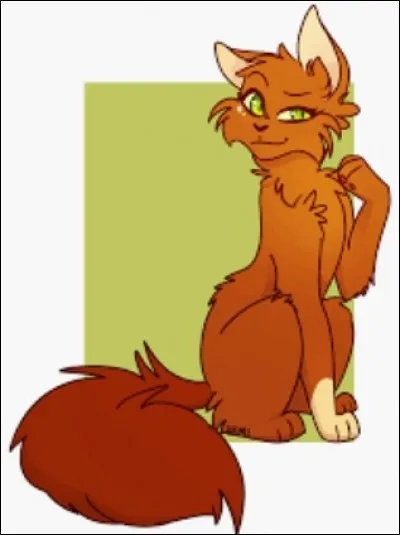 Poil d'Écureuil est la première à savoir les relations de sa sur Feuille de Lune avec Plume de Jais.