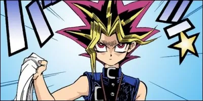 Le manga "Yu-Gi-Oh !" met en scène Yûgi Muto, un jeune lycéen timide et expert :