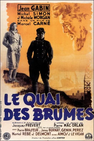 Dans "Le Quai des brumes", quel rôle Jean Gabin joue-t-il ?