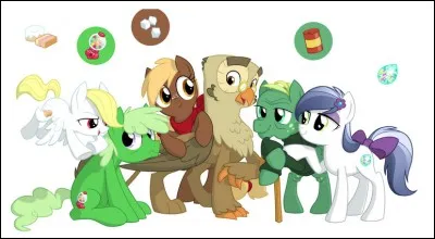 Comment s'appellent les animaux des six amies ?