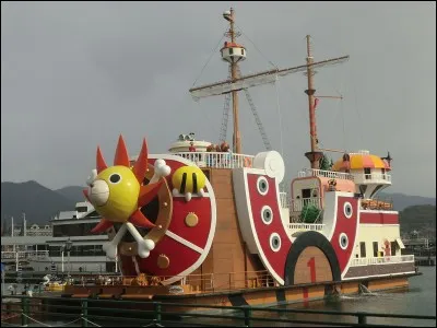 Comment s'appelle le bateau actuel de l'équipage au chapeau de paille ?