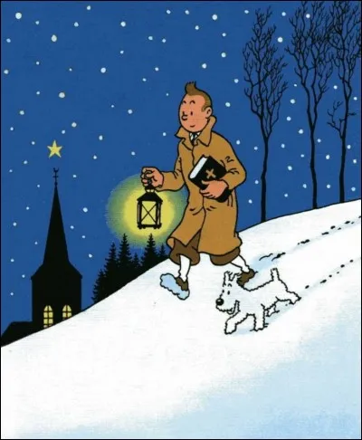 L'un ne va pas sans l'autre, le maître avec son chien. Il a même marché sur la Lune !