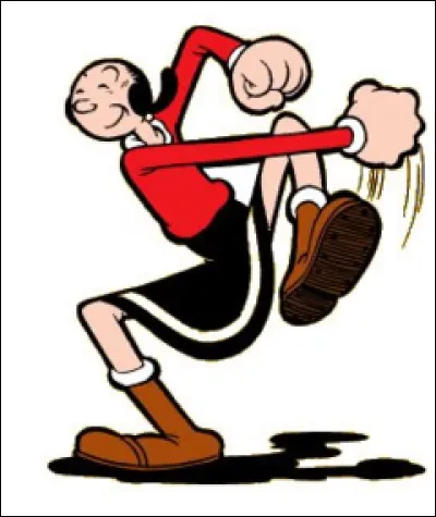 C'est la blonde de Popeye : bien qu'elle soit un peu moche physiquement. C'est son farouche caractère qui la fait remarquer. Cela dit en passant, son direct du droit est hors du commun !