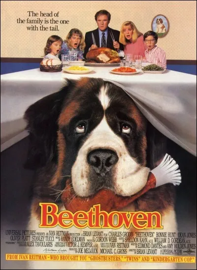 Quel célèbre chien s'appelle "Beethoven" ?